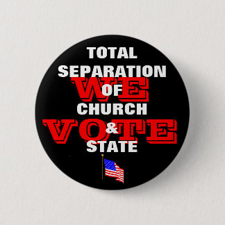 Gesamttrennung der Kirche u. des Staat - wir Button