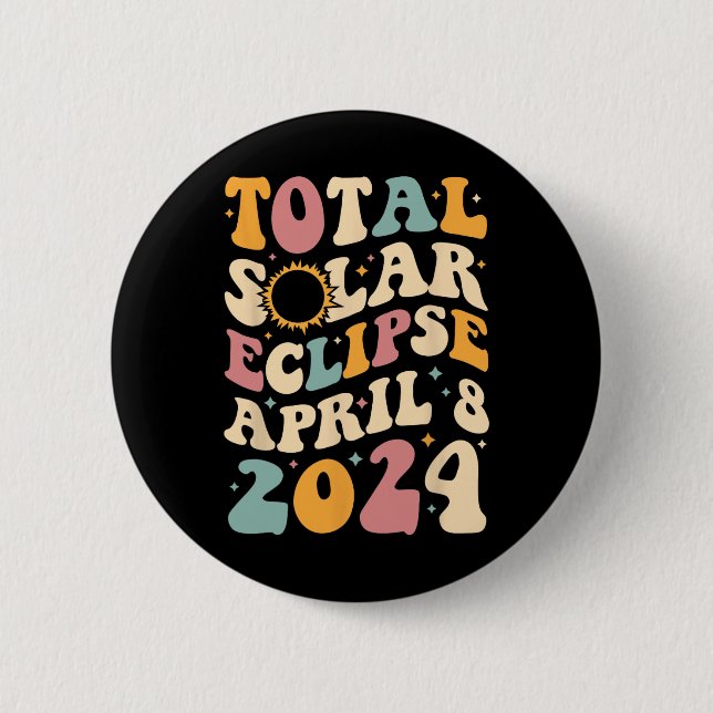 Gesamtwert 04 08 24 Gesamtsolarausstoß 2024 Groovy Button (Vorderseite)