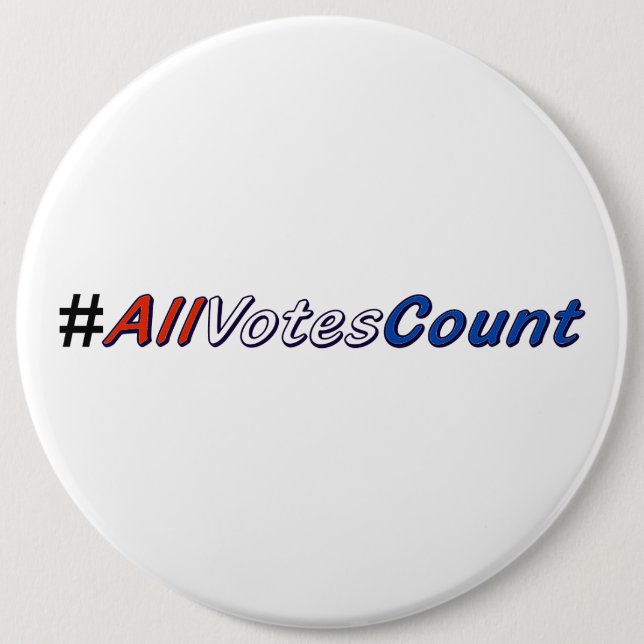 Gesamtzahl der Stimmen, Button auf Schaltflächen (Vorderseite)