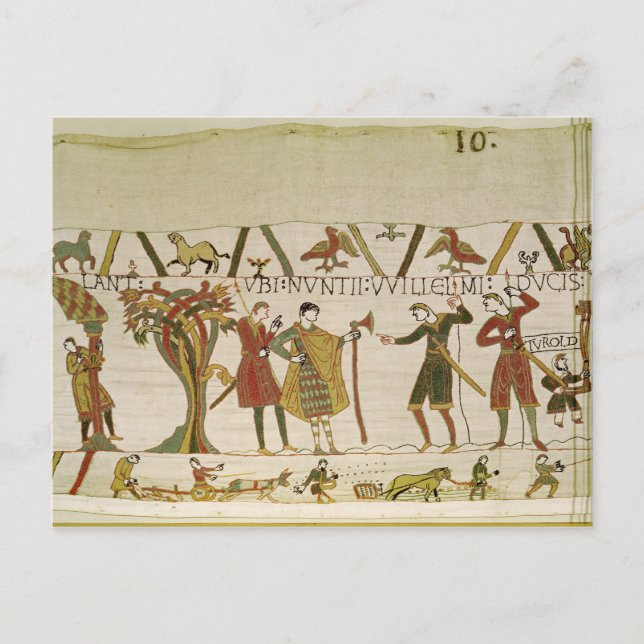 Gesandte aus Duke William werden an Count Typ gesc Postkarte (Vorderseite)