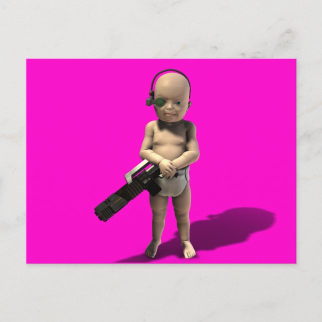 Gesandtes Kind Postkarte (Vorderseite)