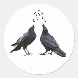 Gesang Crows Stickers
