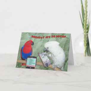 Gesang Feiertagskarte