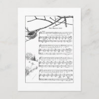 Gesang für das abandonierte Nest im Herbst