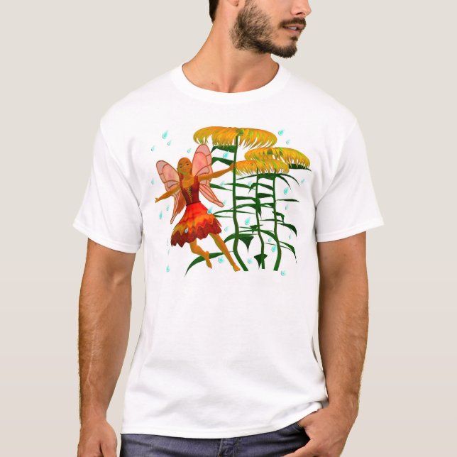 Gesang im Regen T-Shirt (Vorderseite)