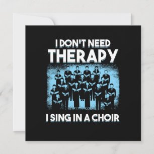 Gesang in einer Chortherapie Chormusikchor Gif Einladung