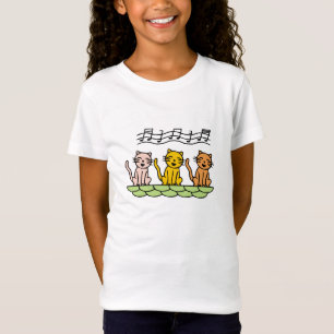 Gesang-Katzen T-Shirts und Geschenke