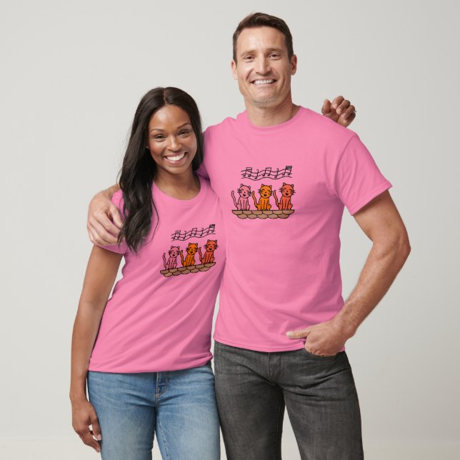 Gesang-Katzen T-Shirts und Geschenke (Unisex)
