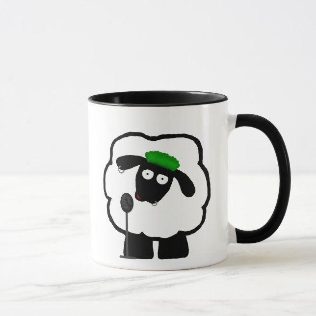 Gesang-Schaf-Tasse Tasse (Rechts)