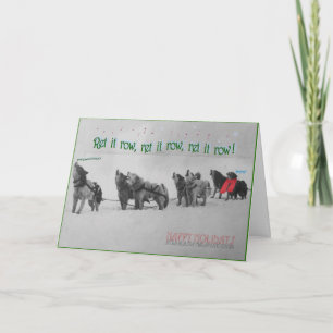 Gesang Schlittenhunde: SItka Alaska Malamute Choir Karte