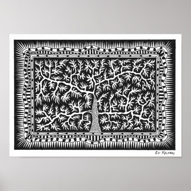 Gesang Tree Poster (Vorne)