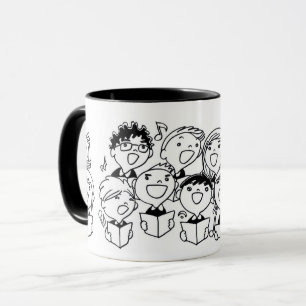 Gesangsfreudige Kinder: Whimsical Tasse