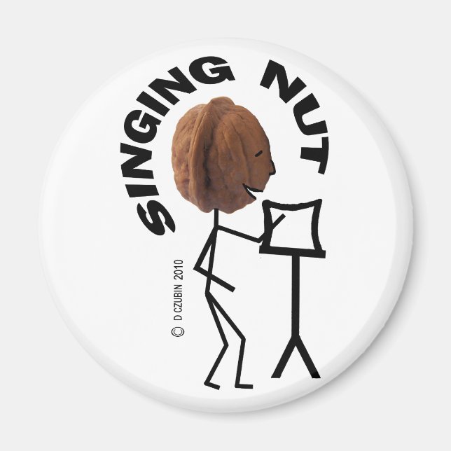 Gesangsmutter Magnet (Vorne)