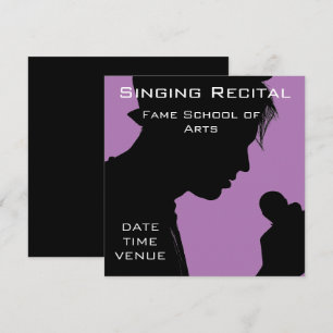 Gesangsreferenz in der Erwägung Einladung