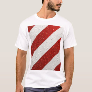 Gesättigte Streifen T-Shirt