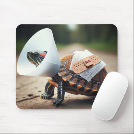 Geschädigte Schildkrötentruhe Mousepad