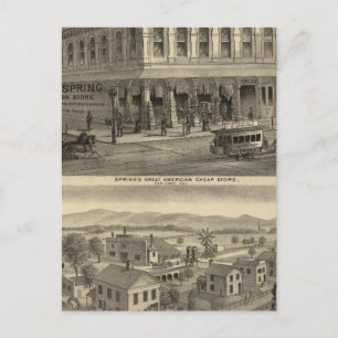 Geschäft, Brauerei, San Jose Postkarte