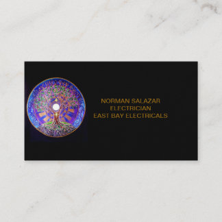 GESCHÄFT CARD-ELECTRICIAN VISITENKARTE