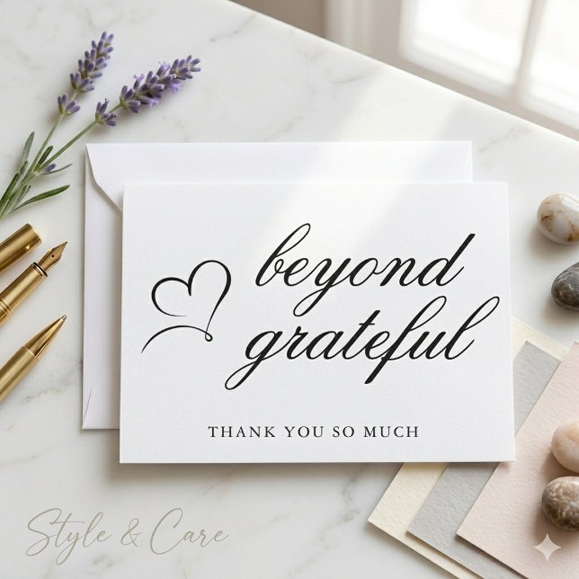 Geschäft Dankeskarten Kundenbewertung Dankeskarte (Business Thank You Cards Customer Appreciation)