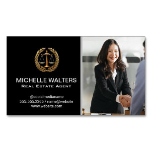 Geschäft   Hand Shake Magnetische Visitenkarte