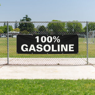 Geschäft mit kundenspezifischen Gasstationen im Fr Banner