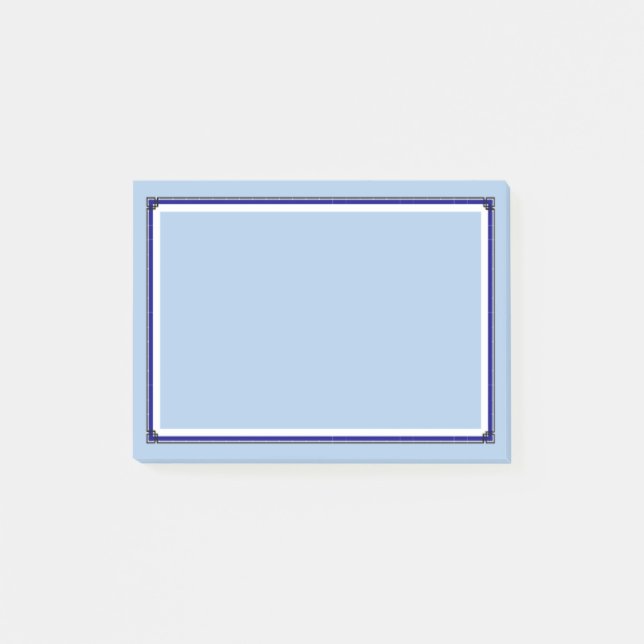 Geschäft mögen Post-It mit Grenze Klebezettel (Vorderseite)