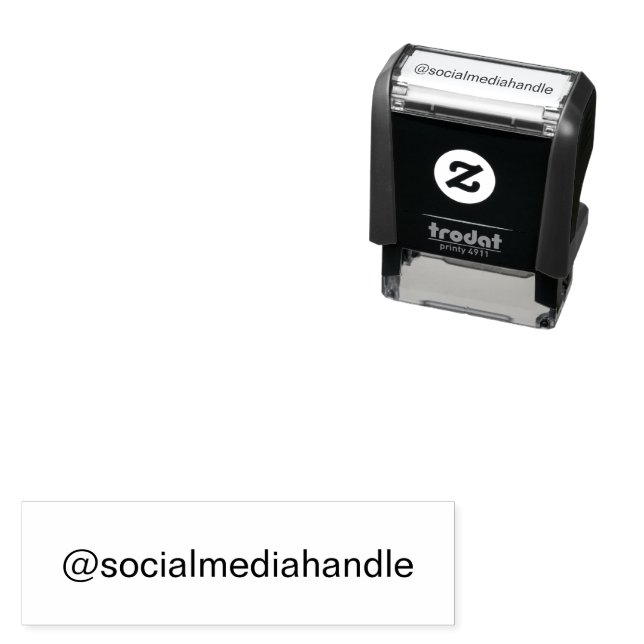 Geschäft @ Social Media Handle Vorlage Permastempel (Beispiel)