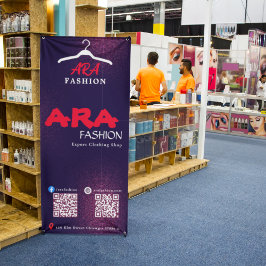 Geschäftlich Ausziehbarer Banner