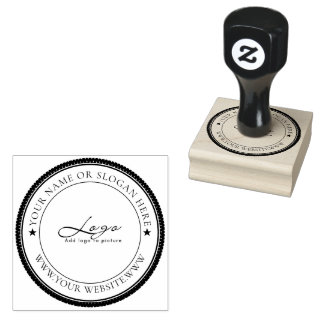 GESCHÄFTLICH | Rubber-Briefmarke für Personalisier Gummistempel