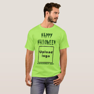 geschäftliche Halloween-Begrüßung auf grünem T - S T-Shirt