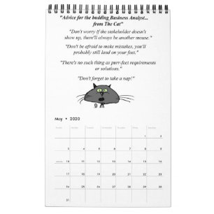 Geschäfts-Analytiker - Kalender