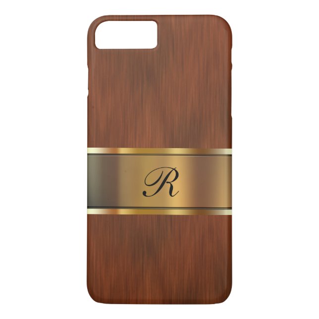 Geschäfts-berufliches Monogramm Case-Mate iPhone Hülle (Rückseite)