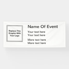 Geschäfts-Ereignis-Logo-Schablone Banner