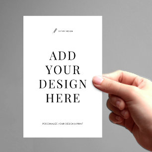 Geschäfts-Flyer-Druck 5,5x8,5" Maßgeschneidertes D Flyer