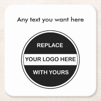 Geschäfts-Getränk-Untersetzer Rechteckiger Pappuntersetzer