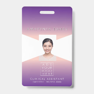 Geschäfts-ID-Ausweis für Frauen aus Kunststoff Ausweis