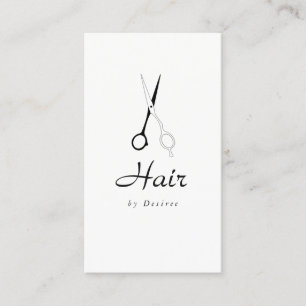Geschäfts-Karte - Haar-Stylist-stark vereinfachte Visitenkarte