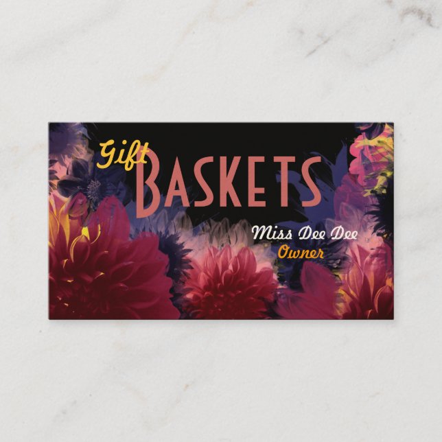 Geschäfts-Karten-abstraktes doppelseitiges Visitenkarte (Vorderseite)