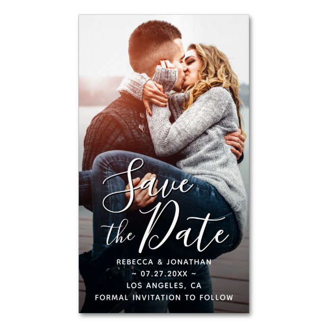 Geschäfts-Karten-Save the Date Magneten | 25 Satz Magnetische Visitenkarte (Vorderseite Vertikal)