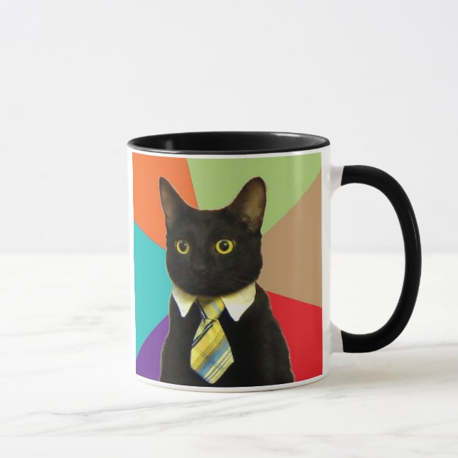 Geschäfts-Katze Tasse (Rechts)