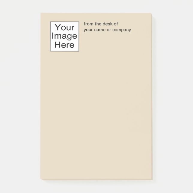 Geschäfts-Logo-klebrige Anmerkungen Post-it Klebezettel (Vorderseite)