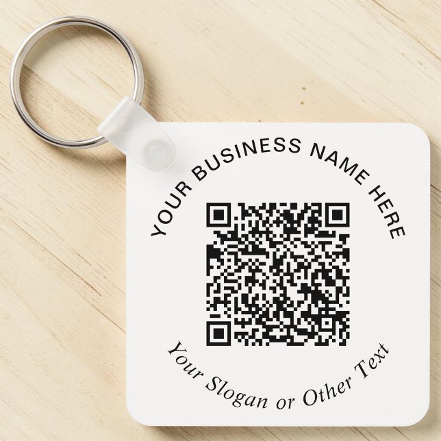 Geschäfts-QR-Code-Promotion Schlüsselanhänger (Business QR Code Promotional Keychain)