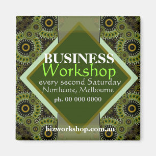 Geschäfts-Vernetzungpromo-Magnet Magnet