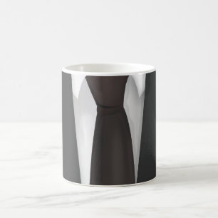 Geschäftsanzug Kaffeetasse