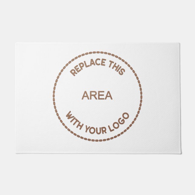 Geschäftsbereich Logos für Großunternehmen White Fußmatte (Vorderseite)