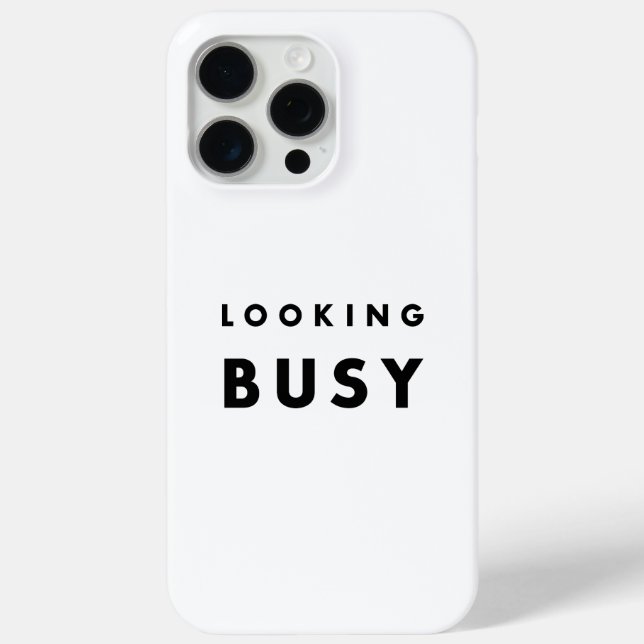 GESCHÄFTSBLICK: Die Kunst des Erscheinens Case-Mate iPhone Hülle (Rückseite)