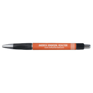 Geschäftsbüro-Stift mit personalisiertem Text Kugelschreiber