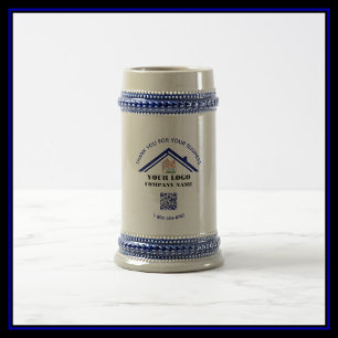 Geschäftsdanken für den benutzerdefinierten QR-Cod Bierglas