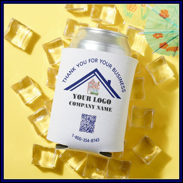 Geschäftsdanken für den benutzerdefinierten QR-Cod Dosenkühler (Von Creator hochgeladen)