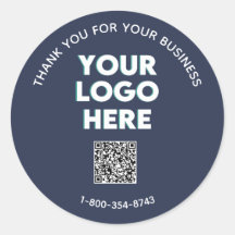 Geschäftsdanken für den benutzerdefinierten QR-Cod